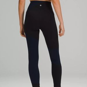 lululemon athletics size 6 black align leggings 28 inch